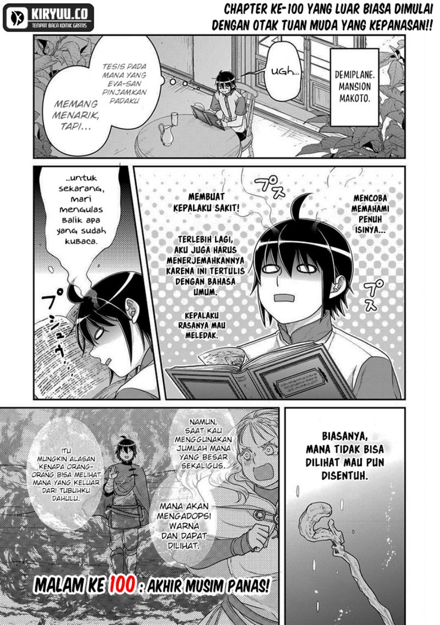 Tsuki ga Michibiku Isekai Douchuu Chapter 100 Bahasa Indonesia