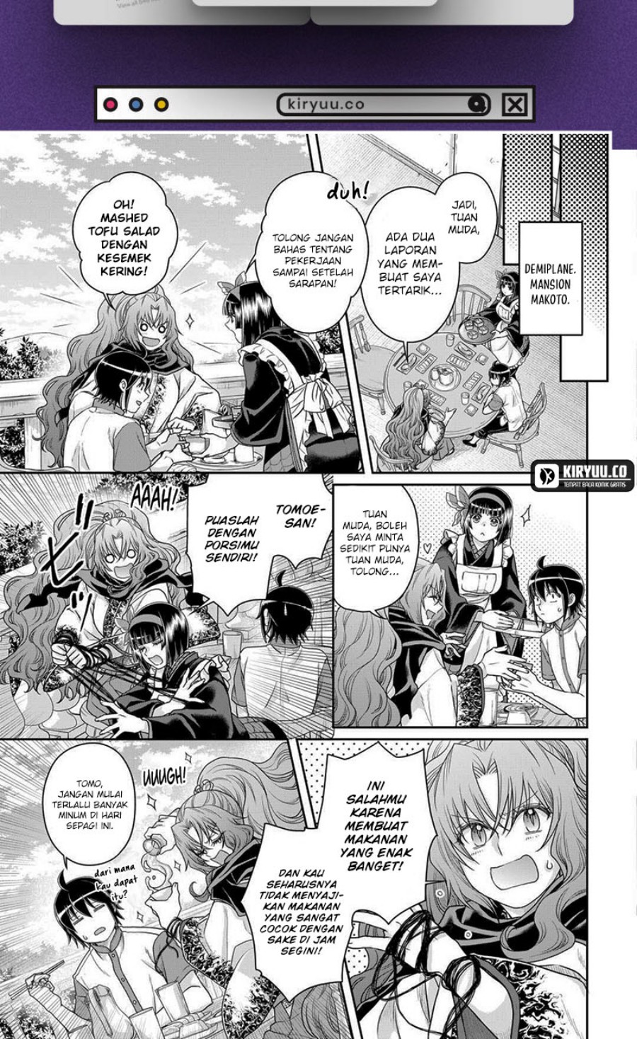 Tsuki ga Michibiku Isekai Douchuu Chapter 100 Bahasa Indonesia