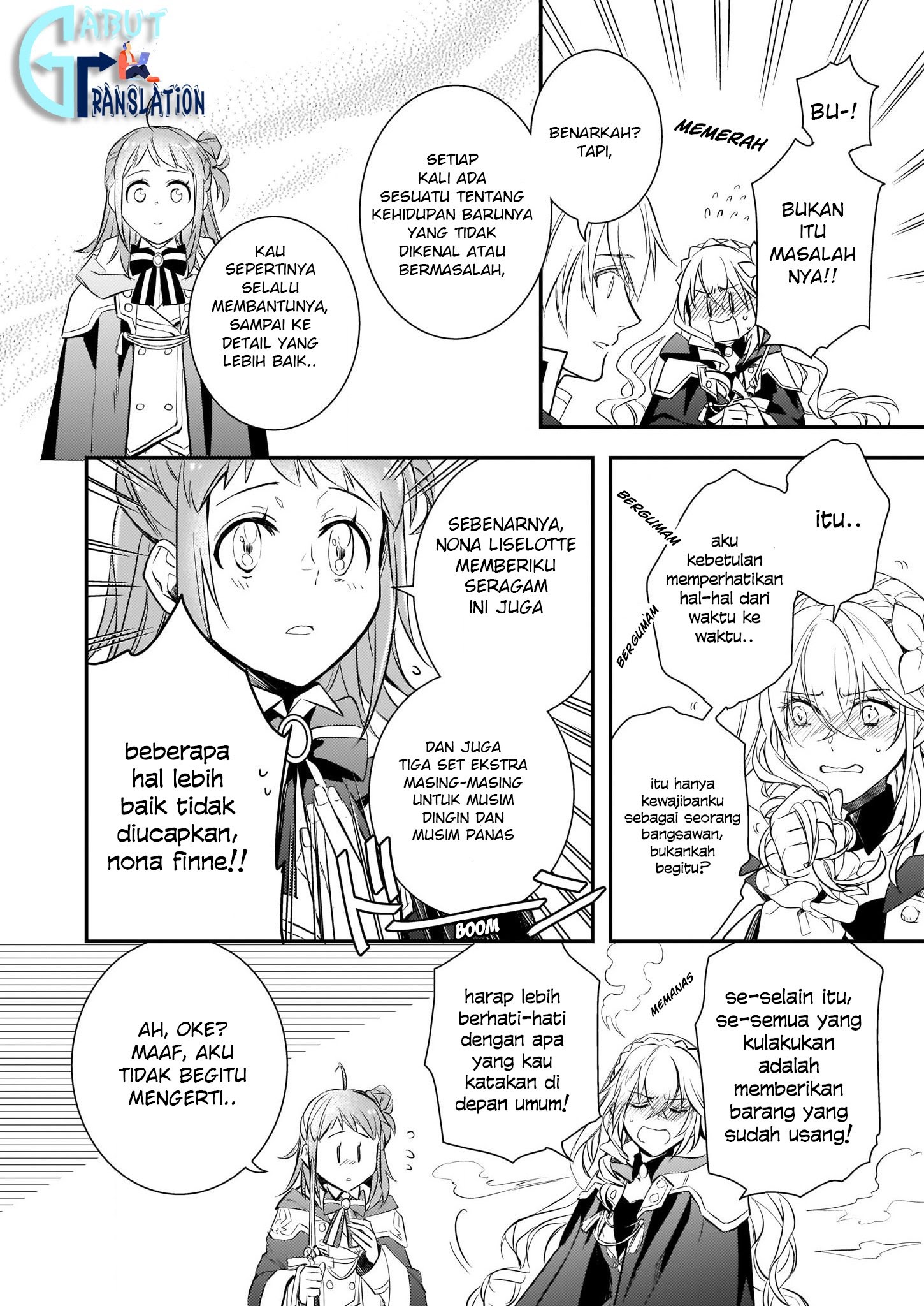 Tsundere Akuyaku Reijou Liselotte to Jikkyou no Endo-kun to Kaisetsu no Kobayashi-san Chapter 06.2 Bahasa Indonesia
