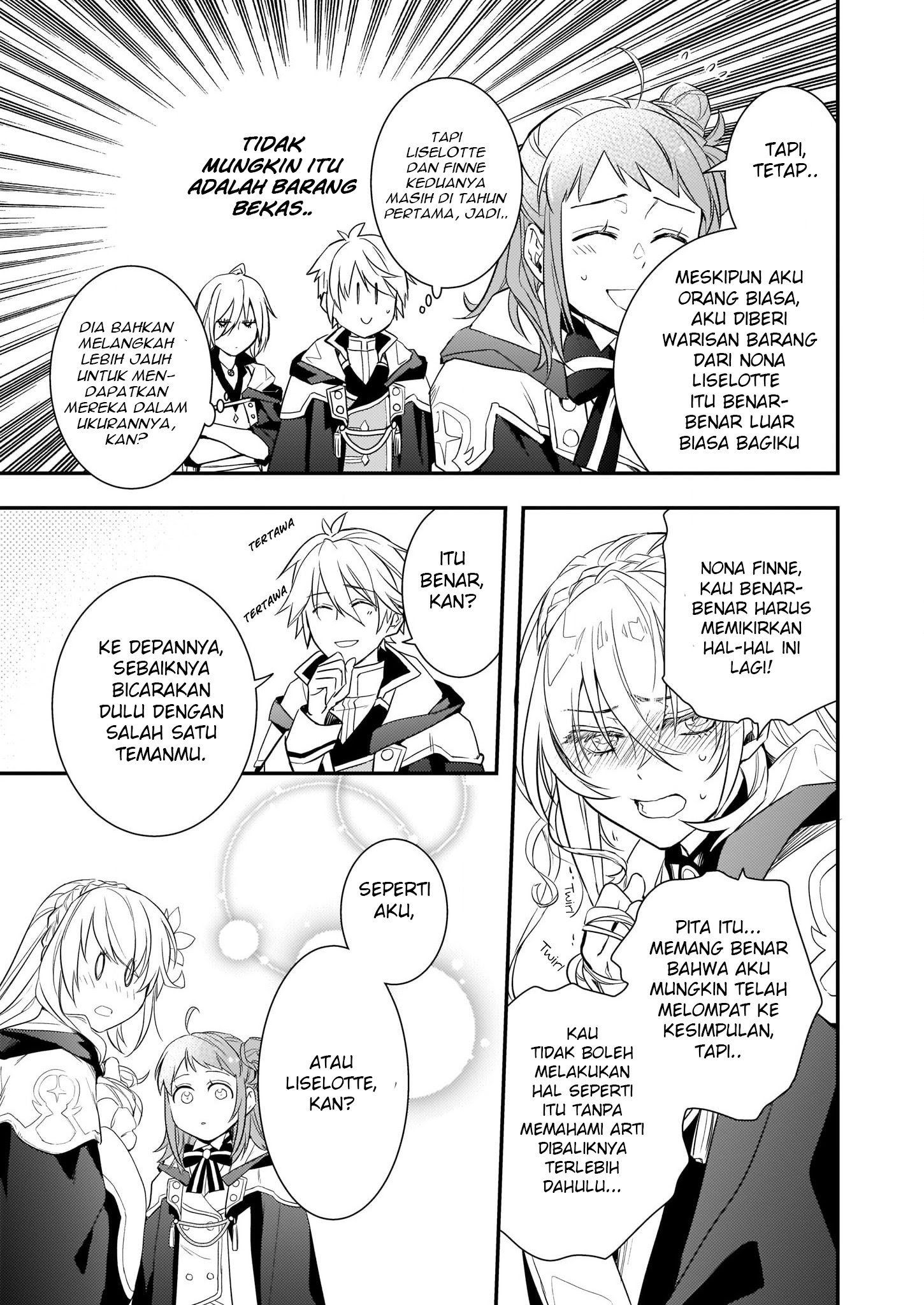 Tsundere Akuyaku Reijou Liselotte to Jikkyou no Endo-kun to Kaisetsu no Kobayashi-san Chapter 06.2 Bahasa Indonesia