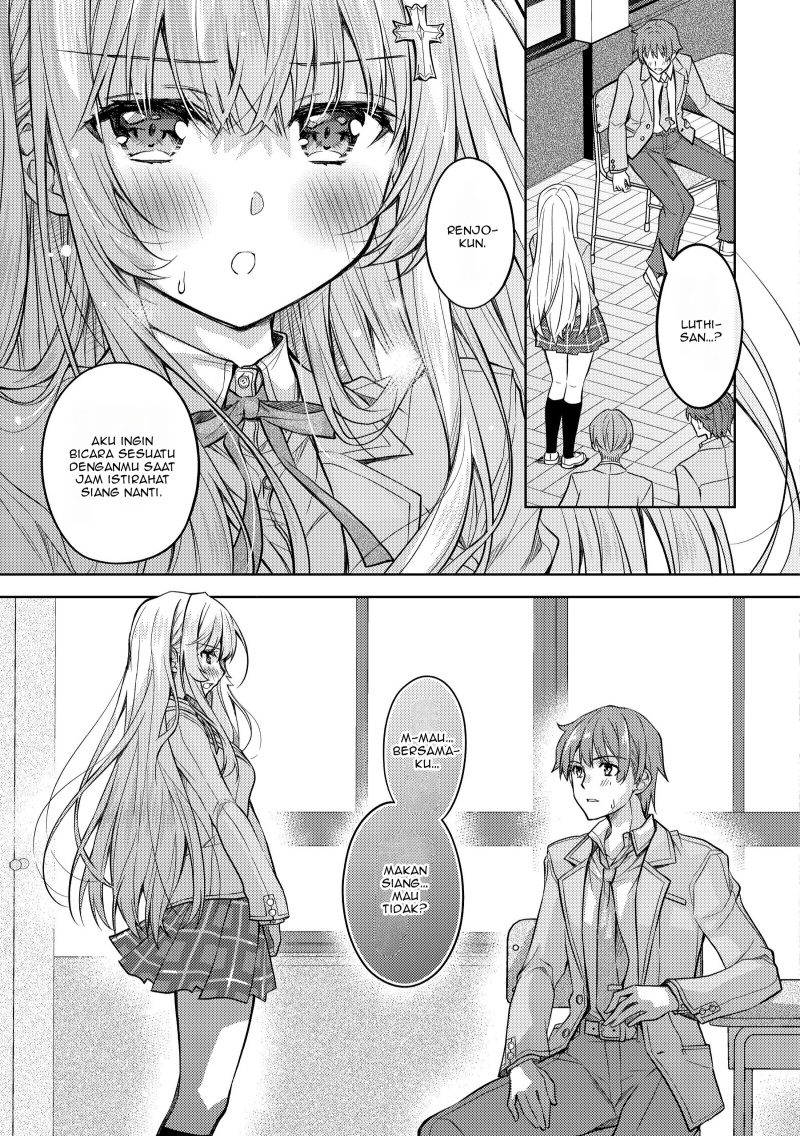 Tsundere Hokuou Bishoujo no Classmate ga, Kon’yakusha ni Natta Totan ni Dere Ippentou ni Natte Shimatta Ken ni Tsuite chapter 1