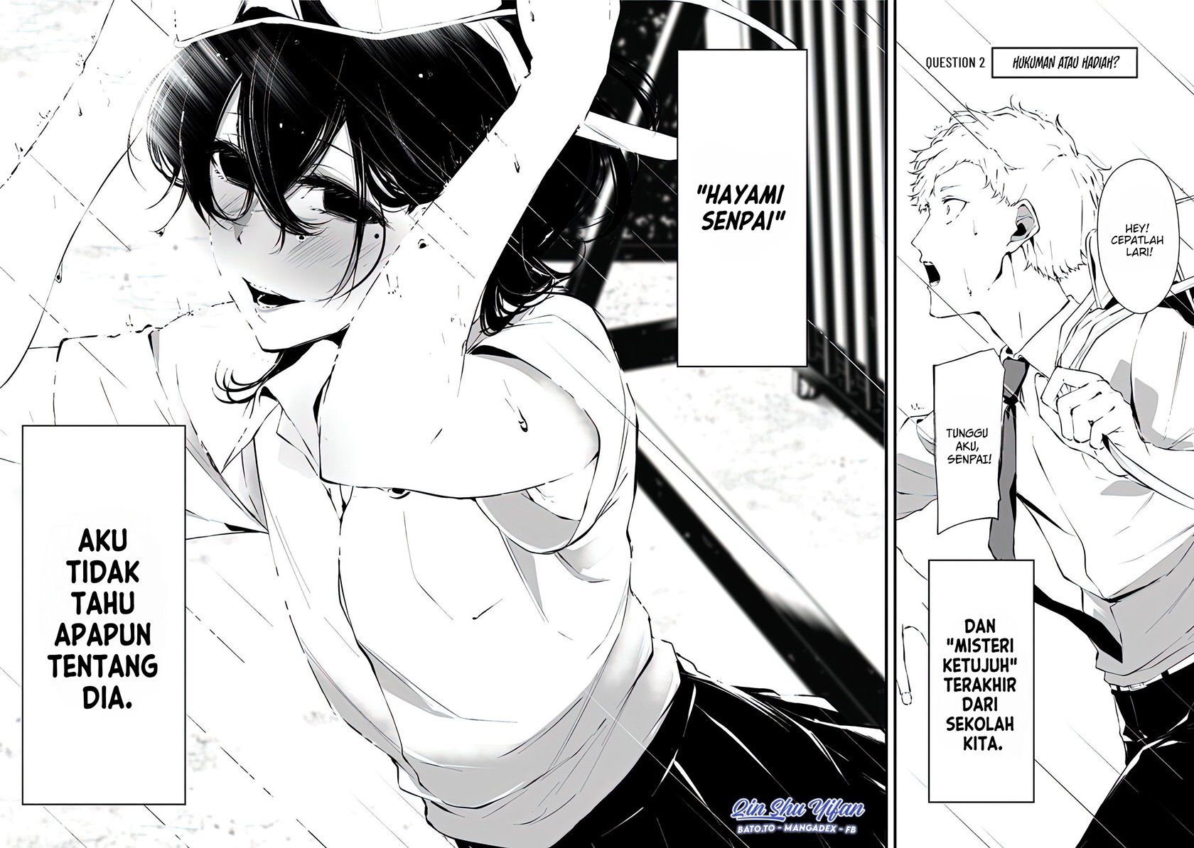 Tsurenai Hodo Aokute Azatoi Kurai ni Akai chapter 2