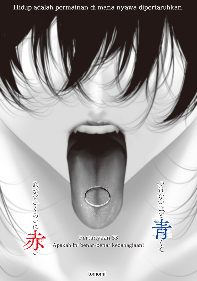 Tsurenai Hodo Aokute Azatoi Kurai ni Akai chapter 53