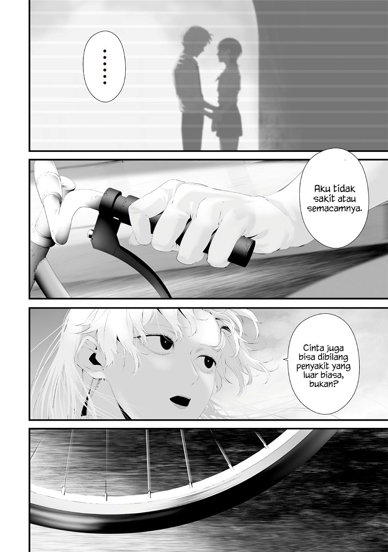 Tsurenai Hodo Aokute Azatoi Kurai ni Akai chapter 55