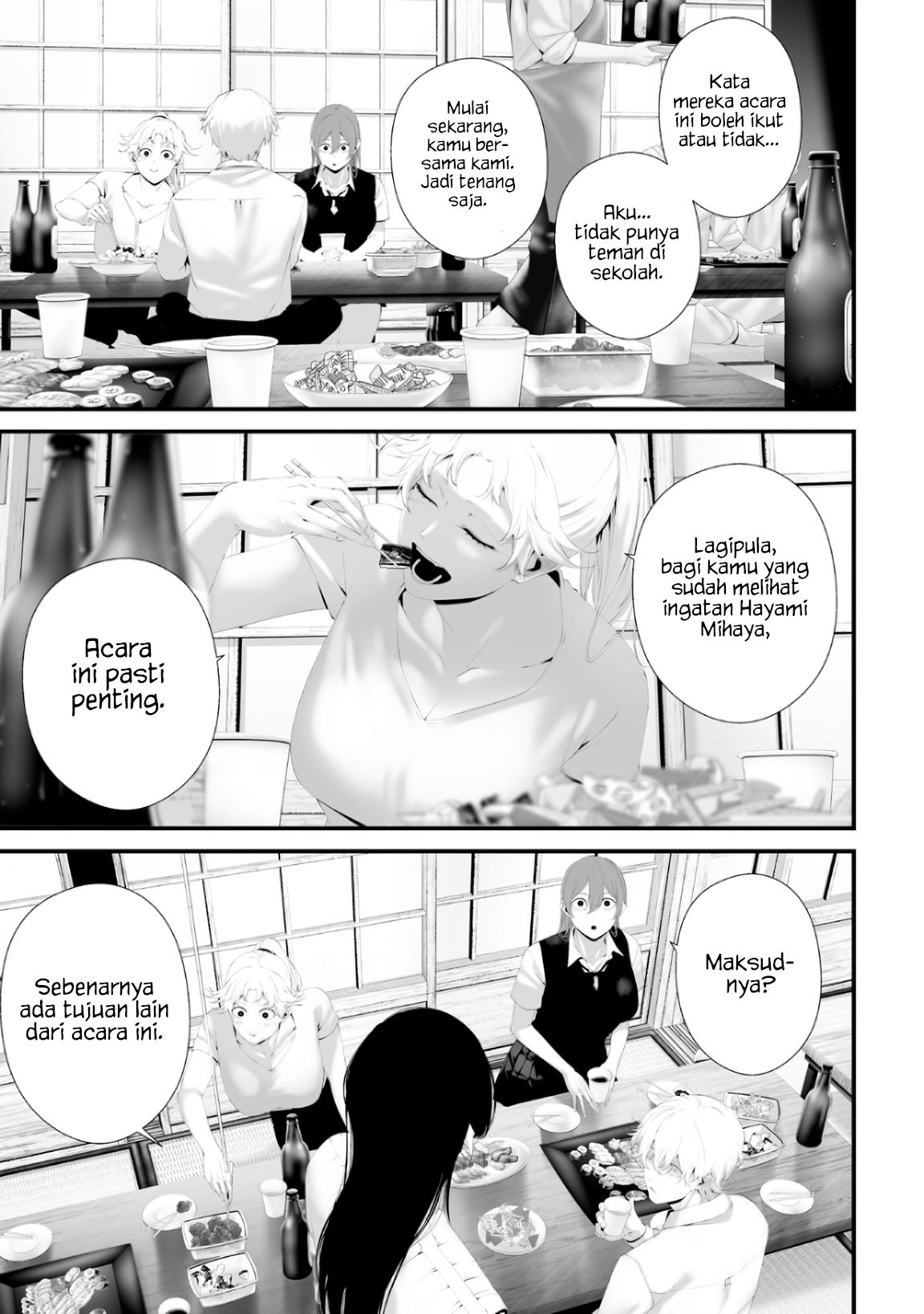 Tsurenai Hodo Aokute Azatoi Kurai ni Akai Chapter 80 Bahasa Indonesia