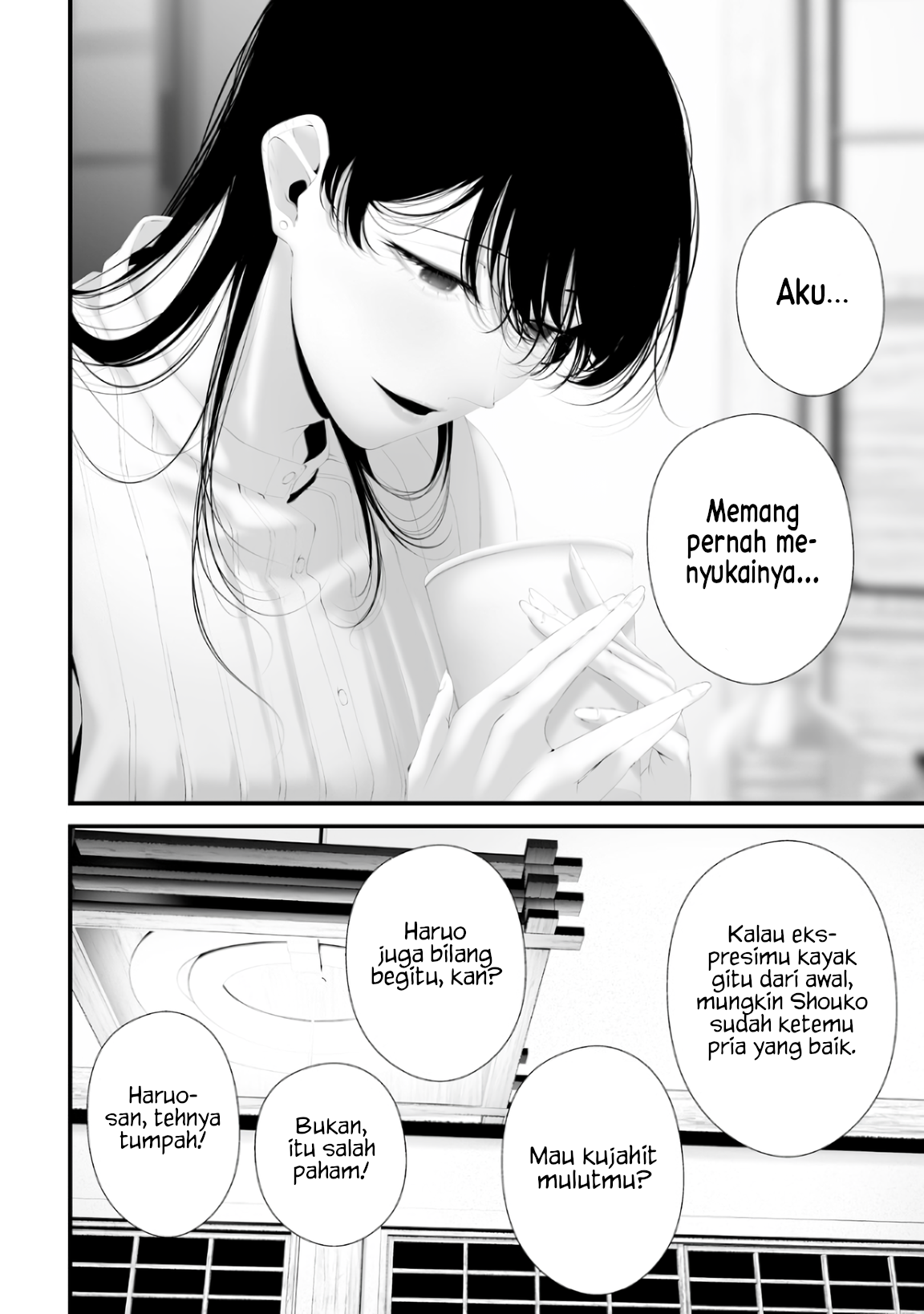 Tsurenai Hodo Aokute Azatoi Kurai ni Akai Chapter 80 Bahasa Indonesia