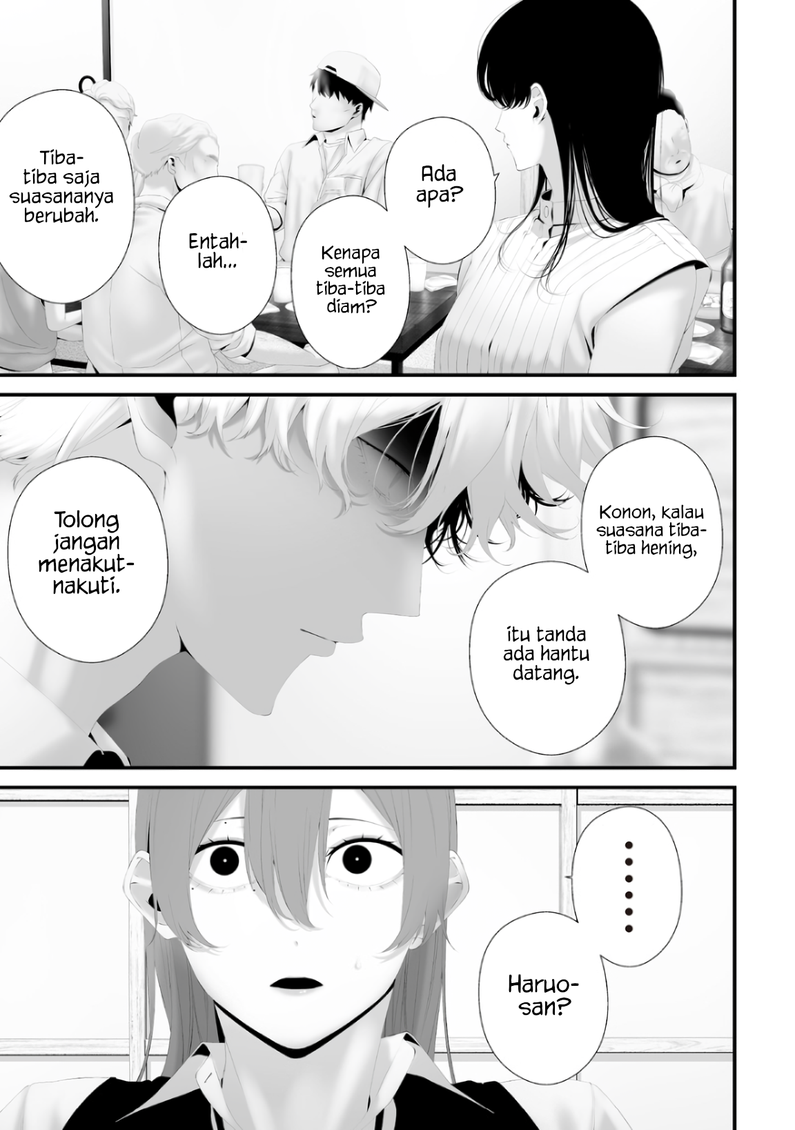 Tsurenai Hodo Aokute Azatoi Kurai ni Akai Chapter 80 Bahasa Indonesia