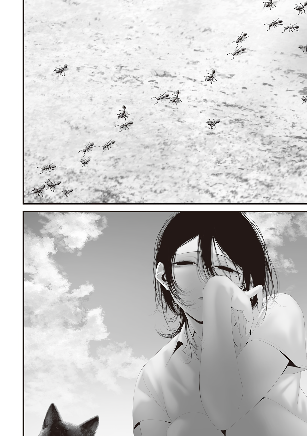 Tsurenai Hodo Aokute Azatoi Kurai ni Akai Chapter 82 Bahasa Indonesia