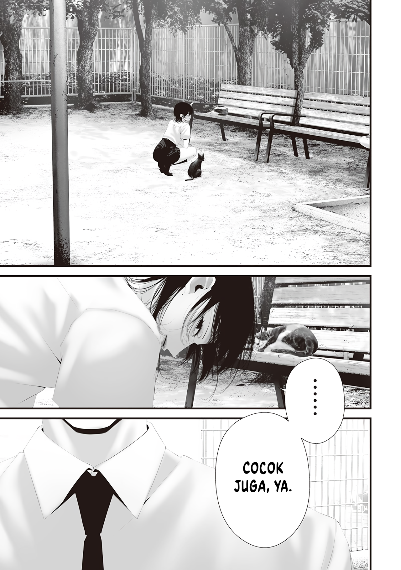 Tsurenai Hodo Aokute Azatoi Kurai ni Akai Chapter 82 Bahasa Indonesia