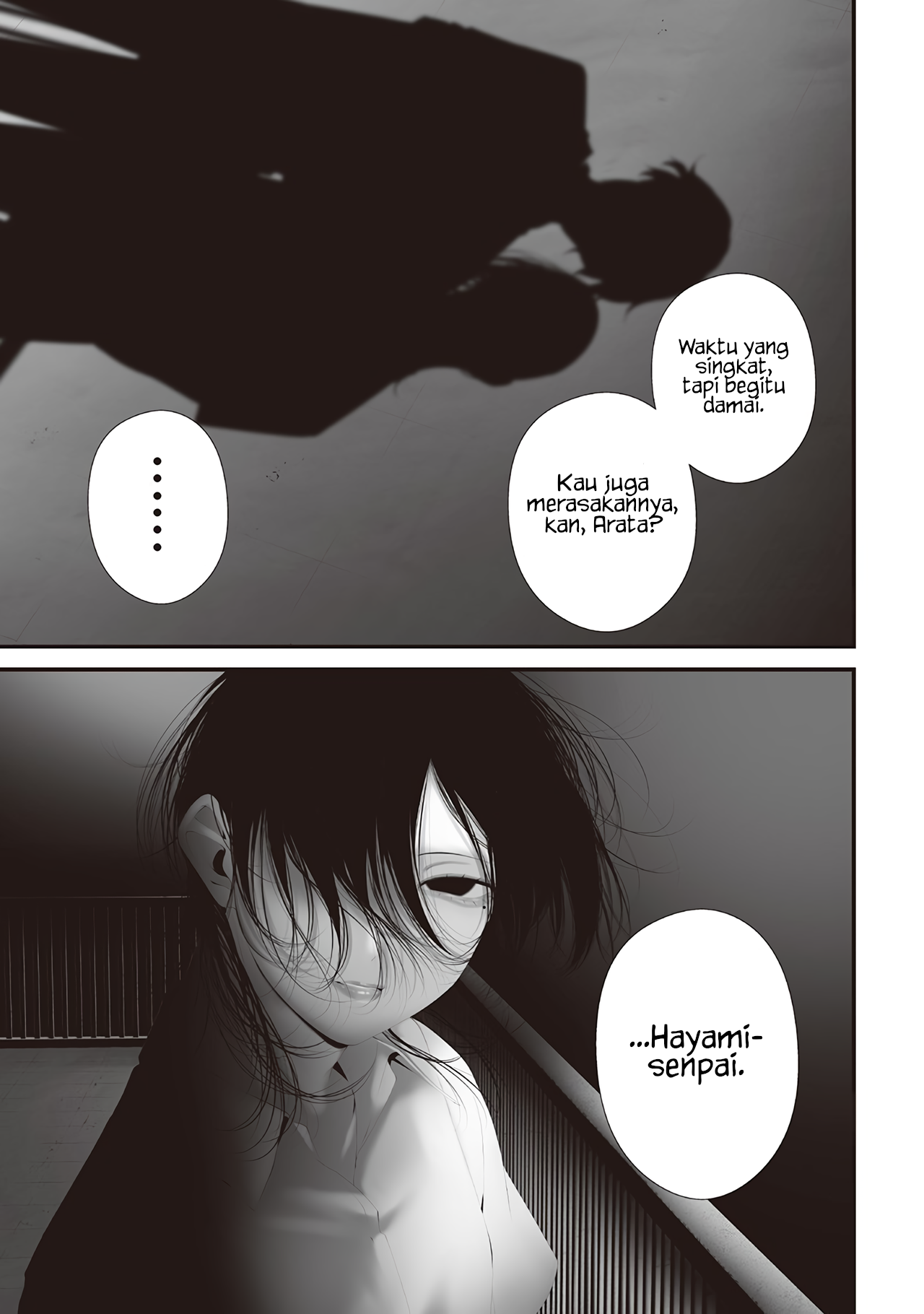 Tsurenai Hodo Aokute Azatoi Kurai ni Akai Chapter 82 Bahasa Indonesia