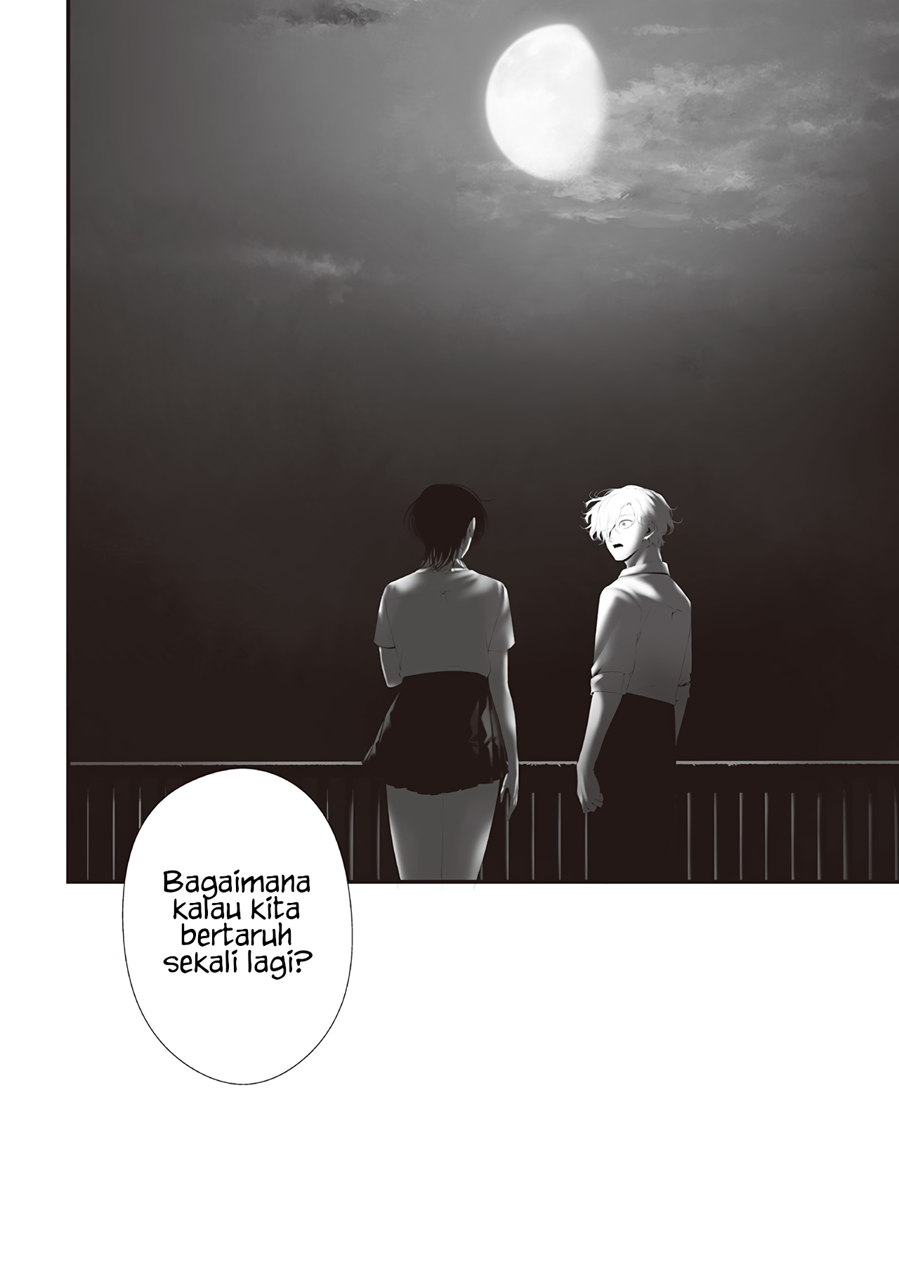 Tsurenai Hodo Aokute Azatoi Kurai ni Akai Chapter 82 Bahasa Indonesia