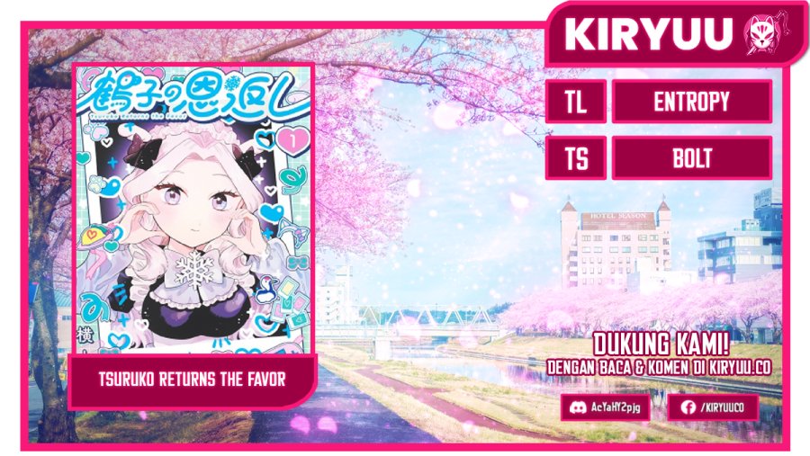 Tsuruko Returns the Favor Chapter 34 Bahasa Indonesia