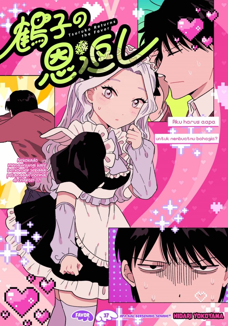 Tsuruko Returns the Favor Chapter 37 Bahasa Indonesia