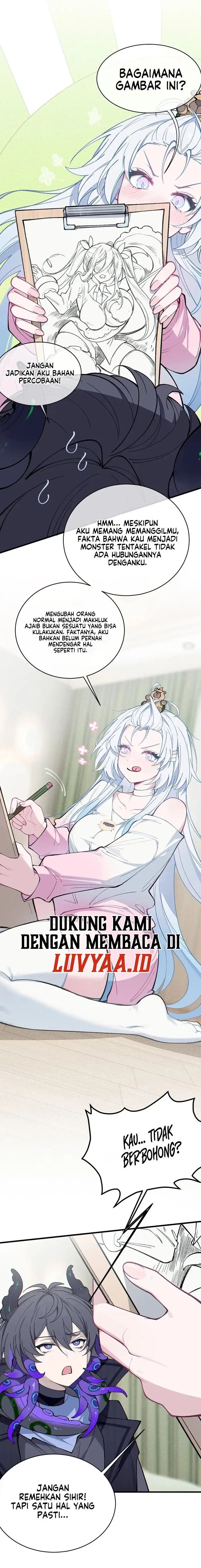 Turning Into A Tentacle Monster, Made Me Crazier Chapter 02 Bahasa Indonesia