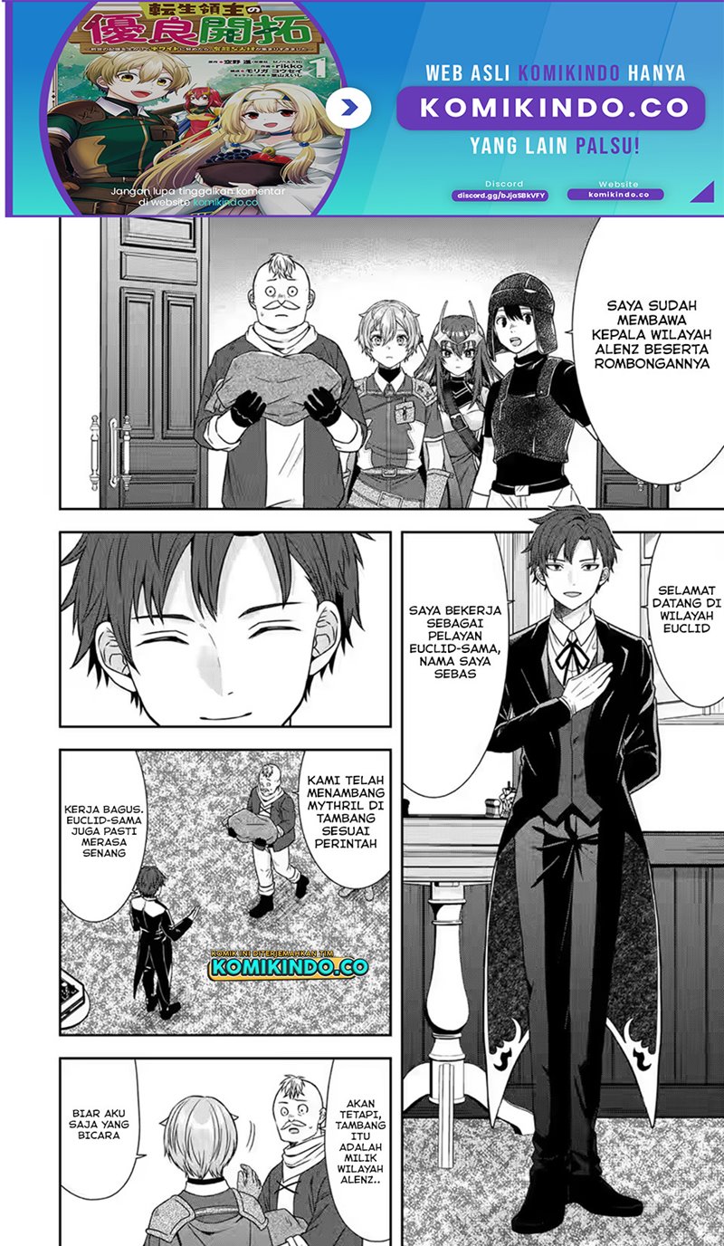 Tensei Ryoushu no Yuuryou Kaitaku: Zensei no Kioku o Ikashite White ni Tsutometara, Yuunou na Jinzai ga Atsumari Sugimashita chapter 15