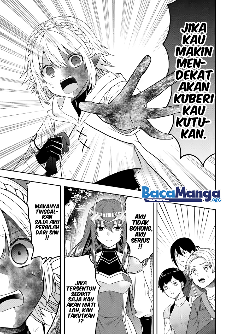 Tensei Ryoushu no Yuuryou Kaitaku: Zensei no Kioku o Ikashite White ni Tsutometara, Yuunou na Jinzai ga Atsumari Sugimashita Chapter 19.2 Bahasa Indonesia