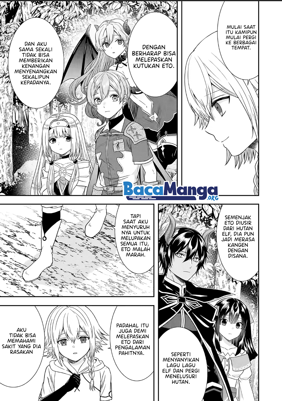 Tensei Ryoushu no Yuuryou Kaitaku: Zensei no Kioku o Ikashite White ni Tsutometara, Yuunou na Jinzai ga Atsumari Sugimashita Chapter 19.2 Bahasa Indonesia