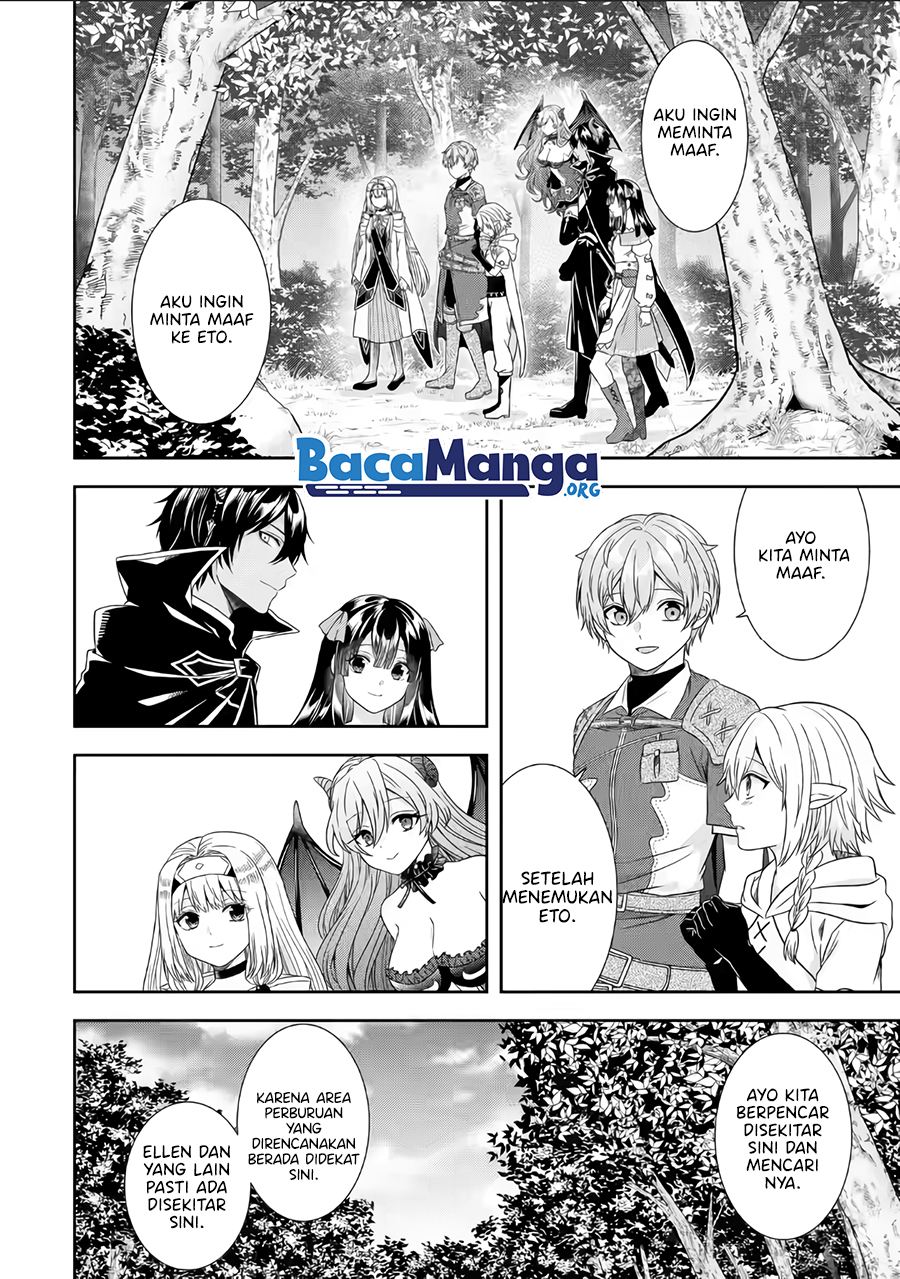 Tensei Ryoushu no Yuuryou Kaitaku: Zensei no Kioku o Ikashite White ni Tsutometara, Yuunou na Jinzai ga Atsumari Sugimashita Chapter 19.2 Bahasa Indonesia