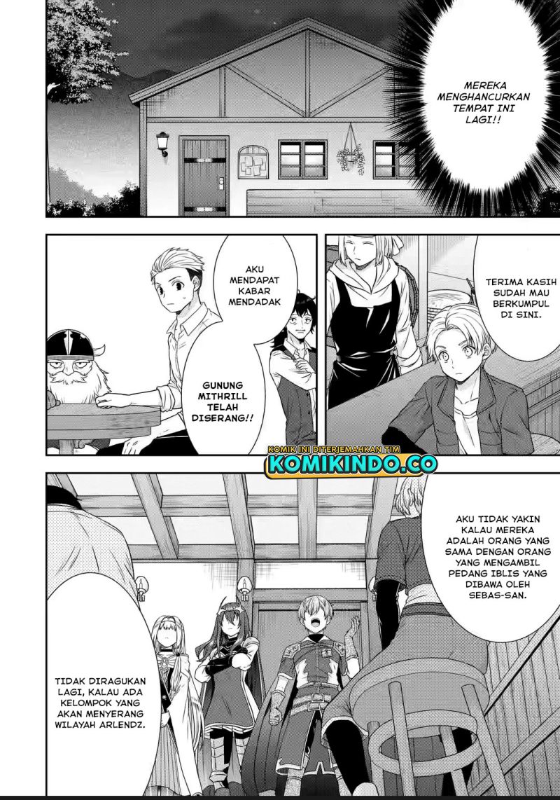 Tensei Ryoushu no Yuuryou Kaitaku: Zensei no Kioku o Ikashite White ni Tsutometara, Yuunou na Jinzai ga Atsumari Sugimashita Chapter 23.2 Bahasa Indonesia