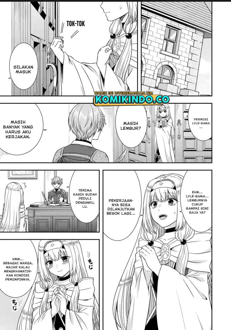 Tensei Ryoushu no Yuuryou Kaitaku: Zensei no Kioku o Ikashite White ni Tsutometara, Yuunou na Jinzai ga Atsumari Sugimashita Chapter 23.2 Bahasa Indonesia
