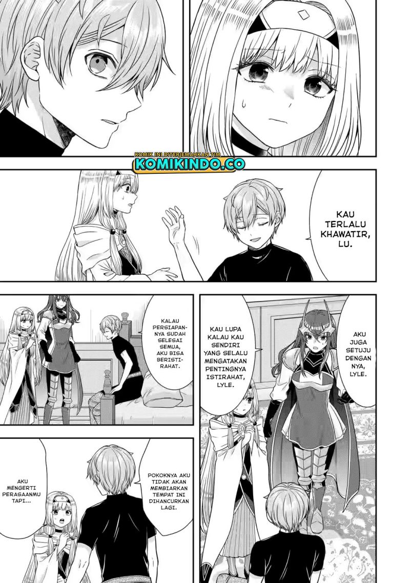 Tensei Ryoushu no Yuuryou Kaitaku: Zensei no Kioku o Ikashite White ni Tsutometara, Yuunou na Jinzai ga Atsumari Sugimashita Chapter 23.2 Bahasa Indonesia