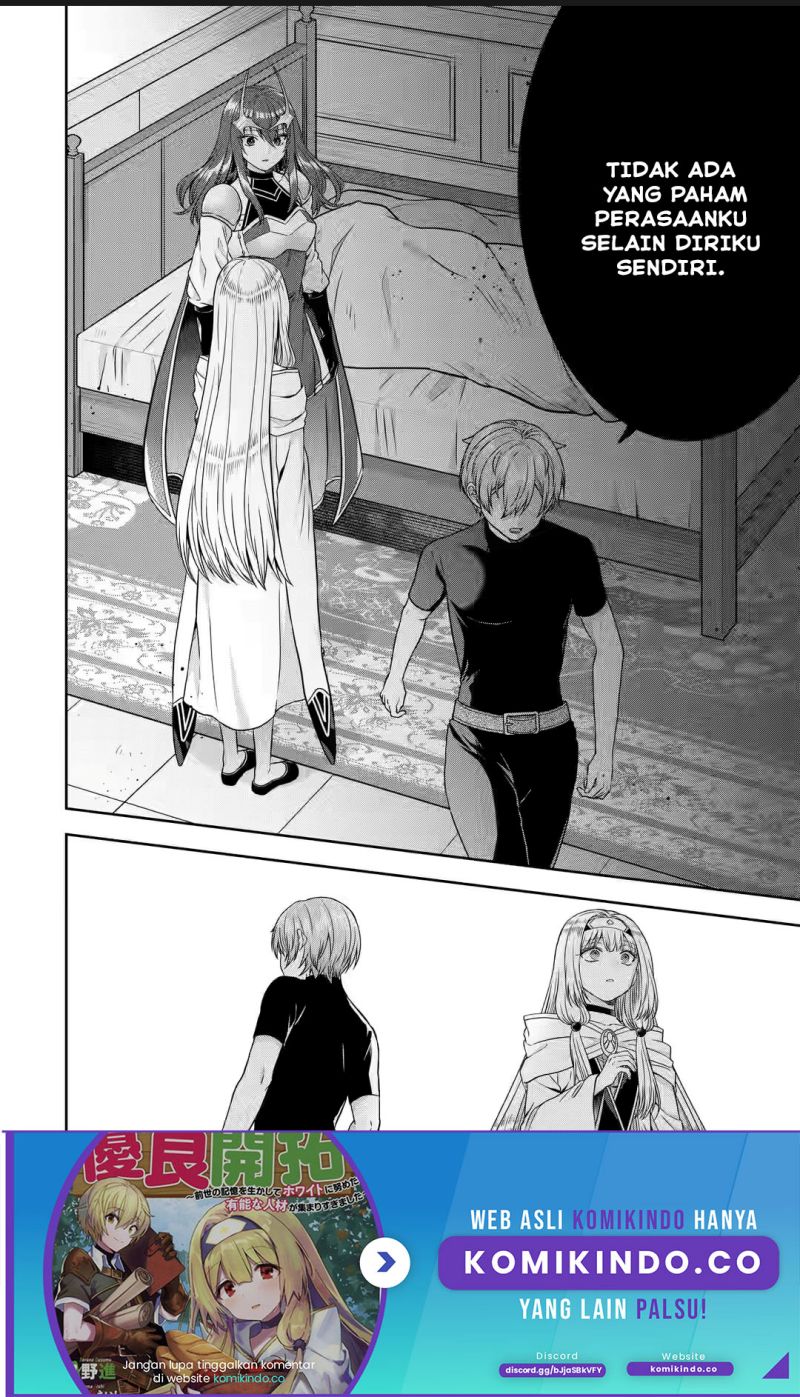 Tensei Ryoushu no Yuuryou Kaitaku: Zensei no Kioku o Ikashite White ni Tsutometara, Yuunou na Jinzai ga Atsumari Sugimashita Chapter 23.2 Bahasa Indonesia