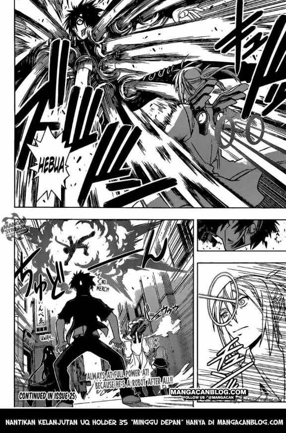 UQ Holder Chapter 34