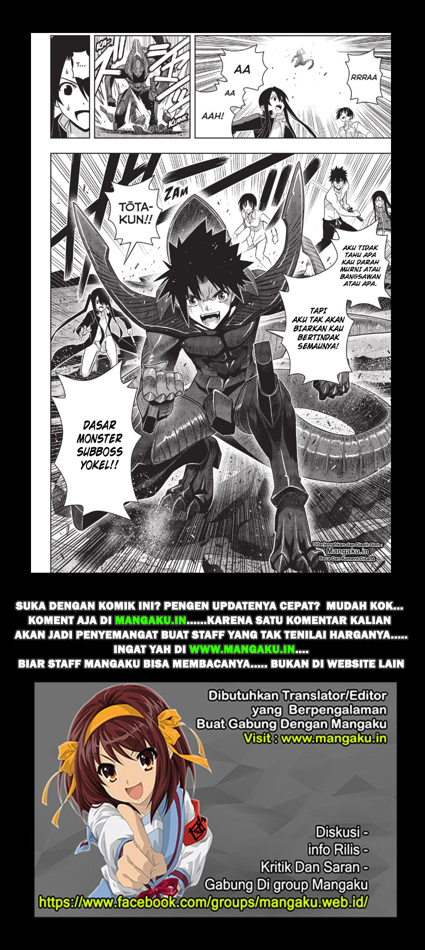 UQ Holder Chapter 163.2 Bahasa Indonesia