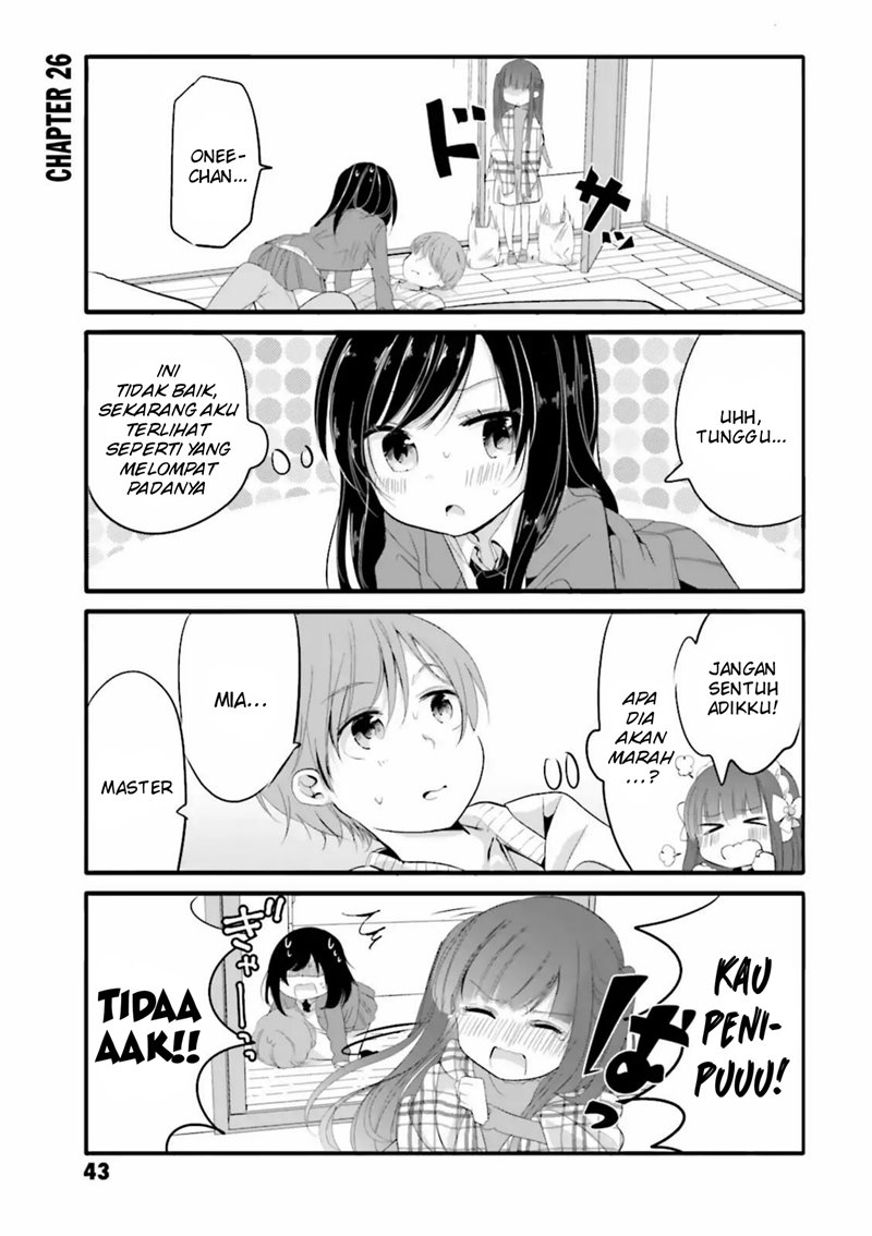 Uchi no Hentai Maid ni Osowareteru Chapter 26 Bahasa Indonesia