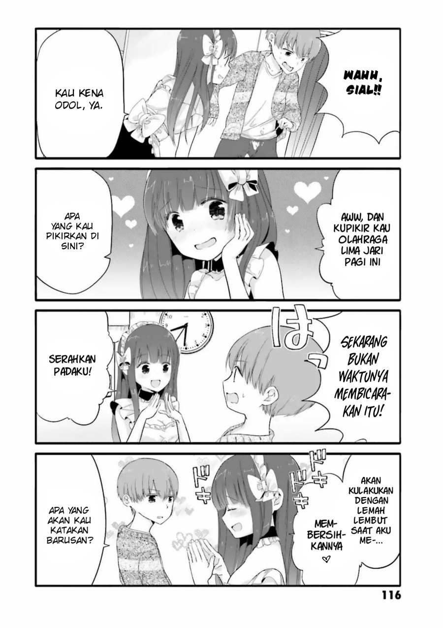 Uchi no Hentai Maid ni Osowareteru Chapter 35 Bahasa Indonesia