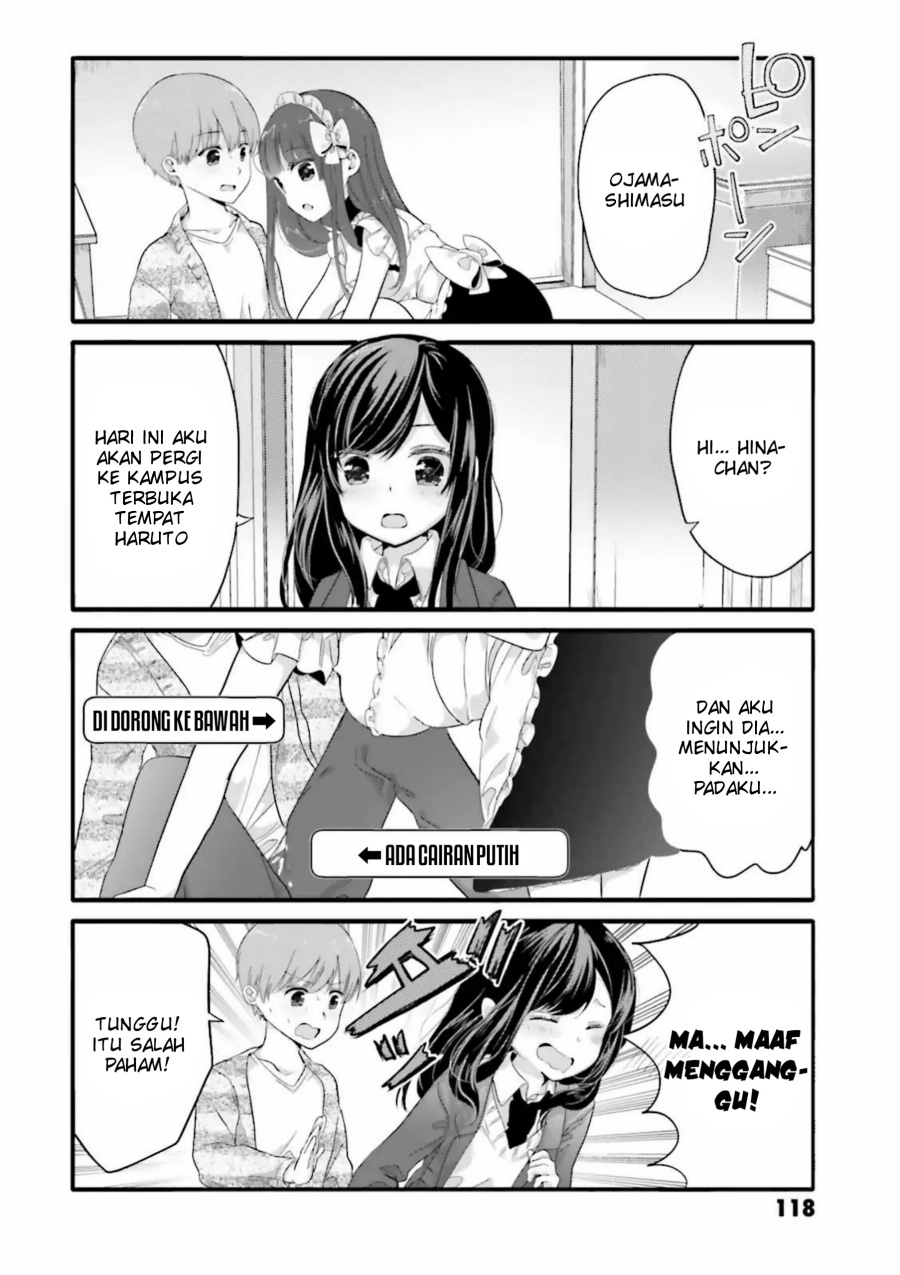 Uchi no Hentai Maid ni Osowareteru Chapter 35 Bahasa Indonesia