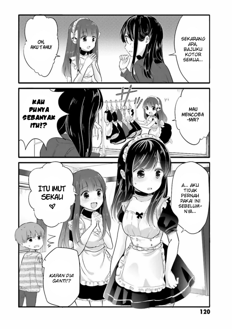 Uchi no Hentai Maid ni Osowareteru Chapter 35 Bahasa Indonesia