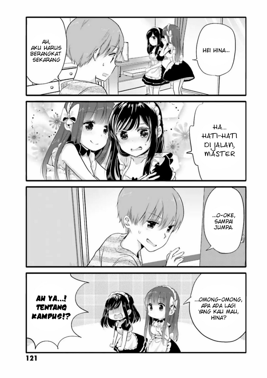 Uchi no Hentai Maid ni Osowareteru Chapter 35 Bahasa Indonesia