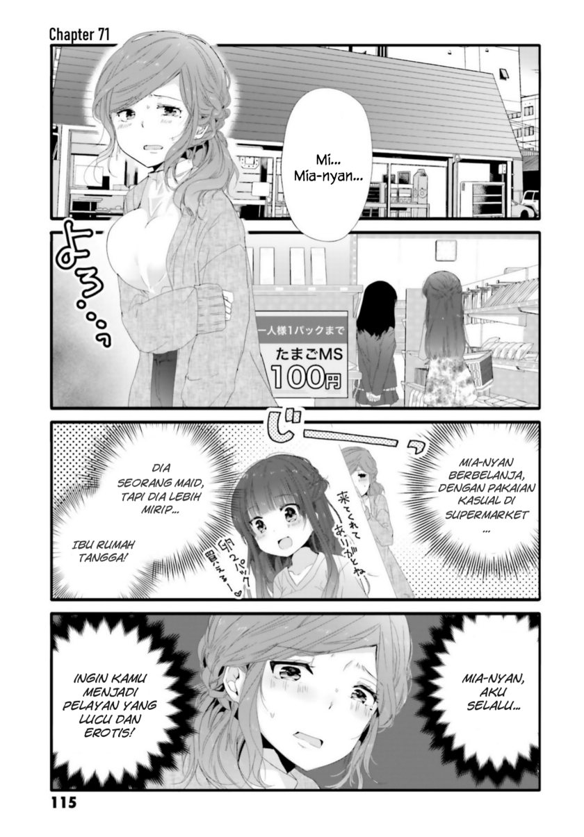 Uchi no Hentai Maid ni Osowareteru Chapter 71 Bahasa Indonesia
