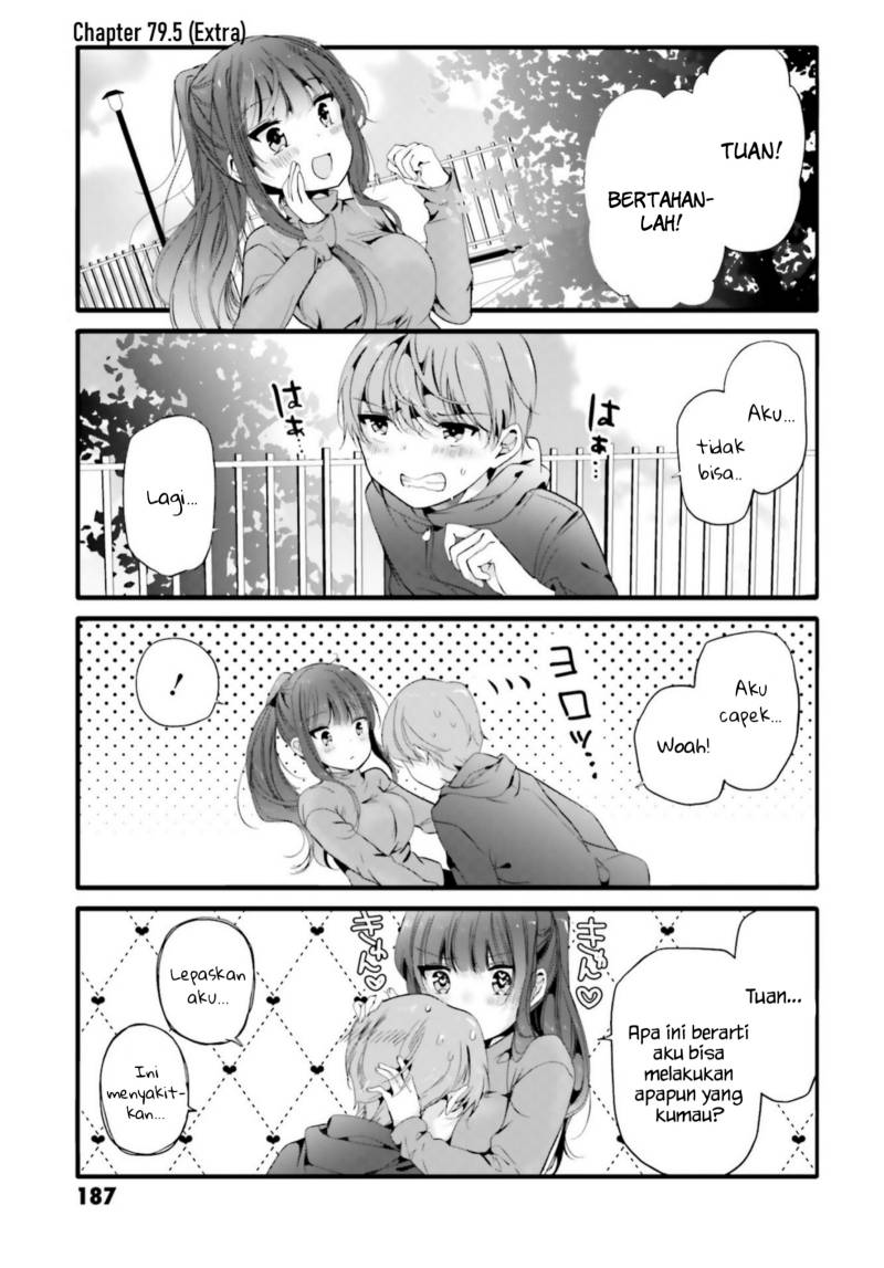 Uchi no Hentai Maid ni Osowareteru Chapter 79.5 Bahasa Indonesia