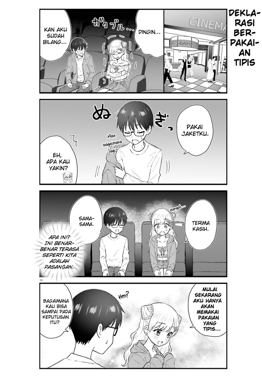 Uchida-san wa Zettai ni Gyaru Janai! Chapter 04 Bahasa Indonesia