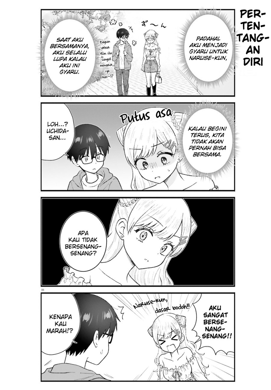 Uchida-san wa Zettai ni Gyaru Janai! Chapter 04 Bahasa Indonesia