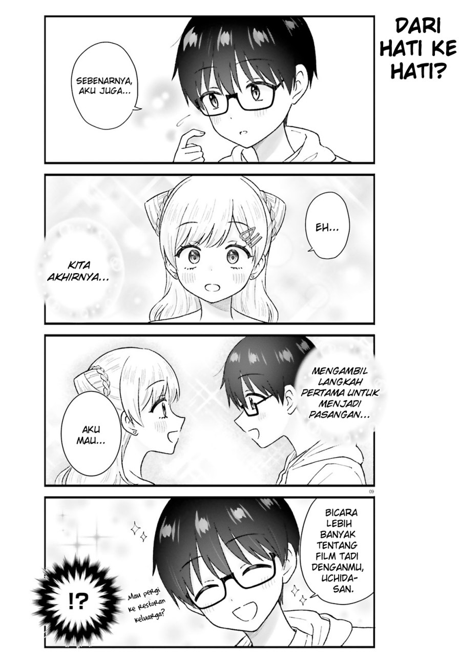 Uchida-san wa Zettai ni Gyaru Janai! Chapter 04 Bahasa Indonesia