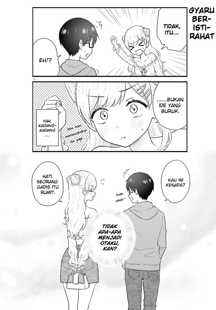 Uchida-san wa Zettai ni Gyaru Janai! Chapter 04 Bahasa Indonesia