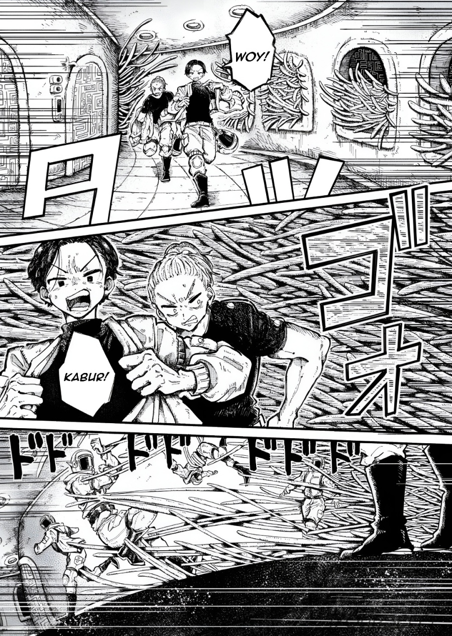 Uchuujin G-Men chapter 4