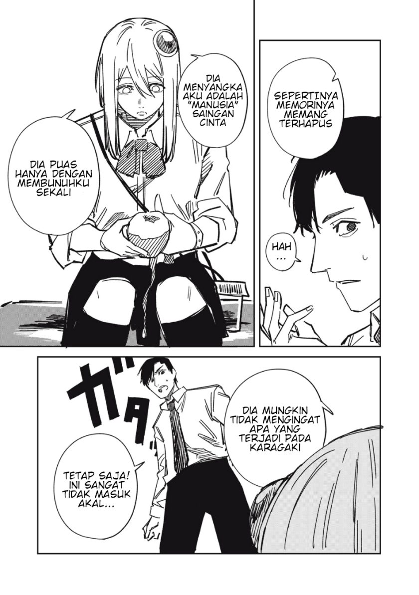 Uchuujin no Kakushigoto Chapter 08 Bahasa Indonesia