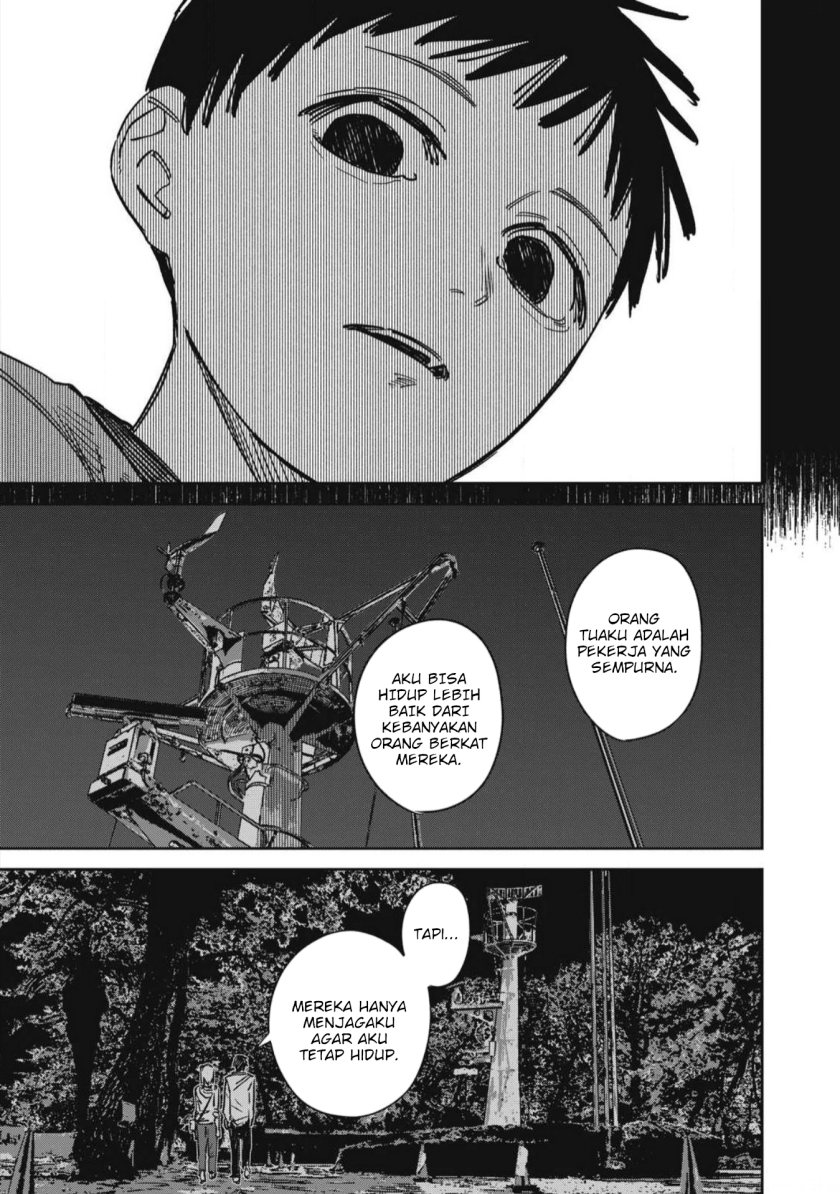 Uchuujin no Kakushigoto Chapter 21 Bahasa Indonesia