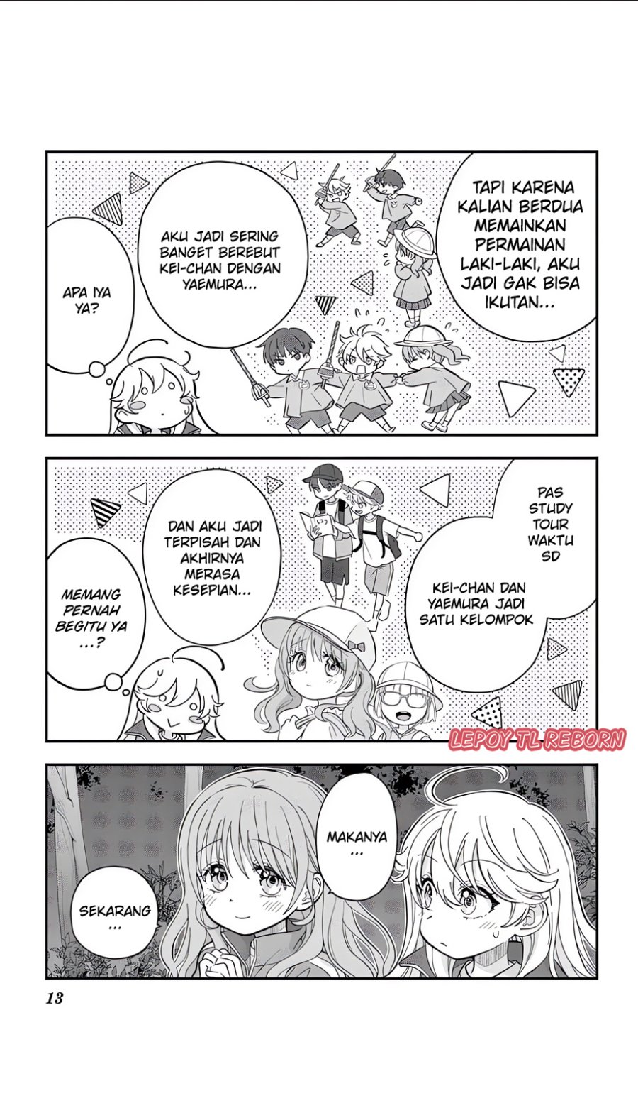 Uesugi-kun wa Onnanoko wo Yametai chapter 13