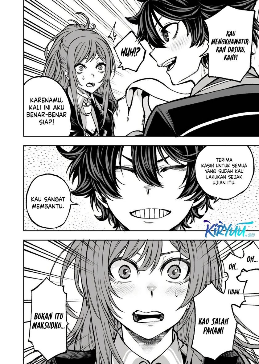 Umarekawatta Kensei Kenshi ga Reiguu sareru Majutsu Shijou Shugi no Gakuen de Musou suru chapter 2