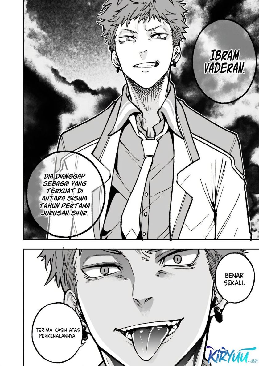 Umarekawatta Kensei Kenshi ga Reiguu sareru Majutsu Shijou Shugi no Gakuen de Musou suru chapter 2