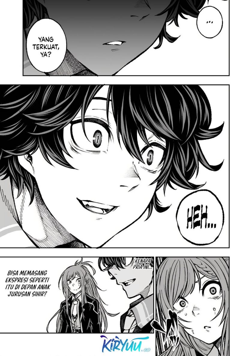 Umarekawatta Kensei Kenshi ga Reiguu sareru Majutsu Shijou Shugi no Gakuen de Musou suru chapter 2
