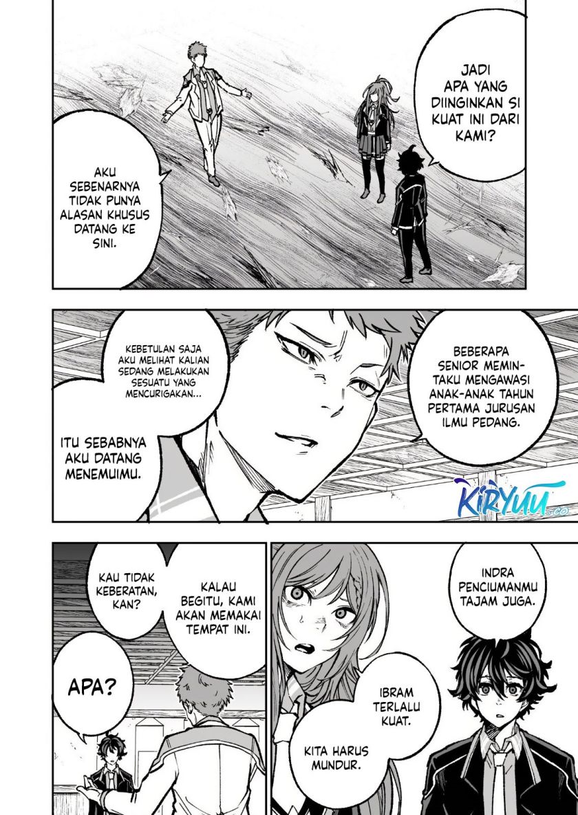Umarekawatta Kensei Kenshi ga Reiguu sareru Majutsu Shijou Shugi no Gakuen de Musou suru chapter 2