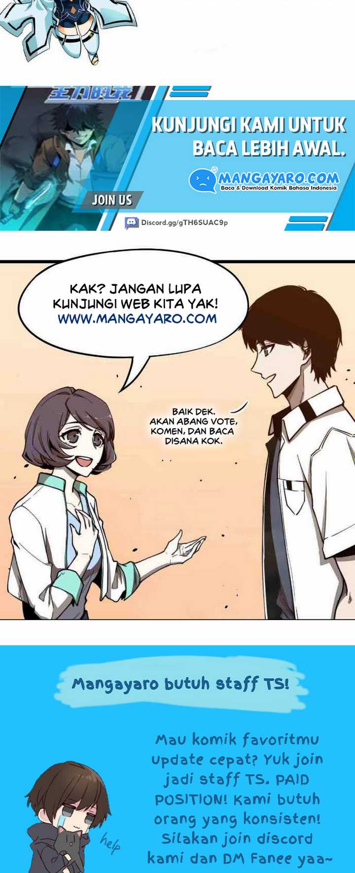Unable To Become The Main Force Chapter 04 Bahasa Indonesia