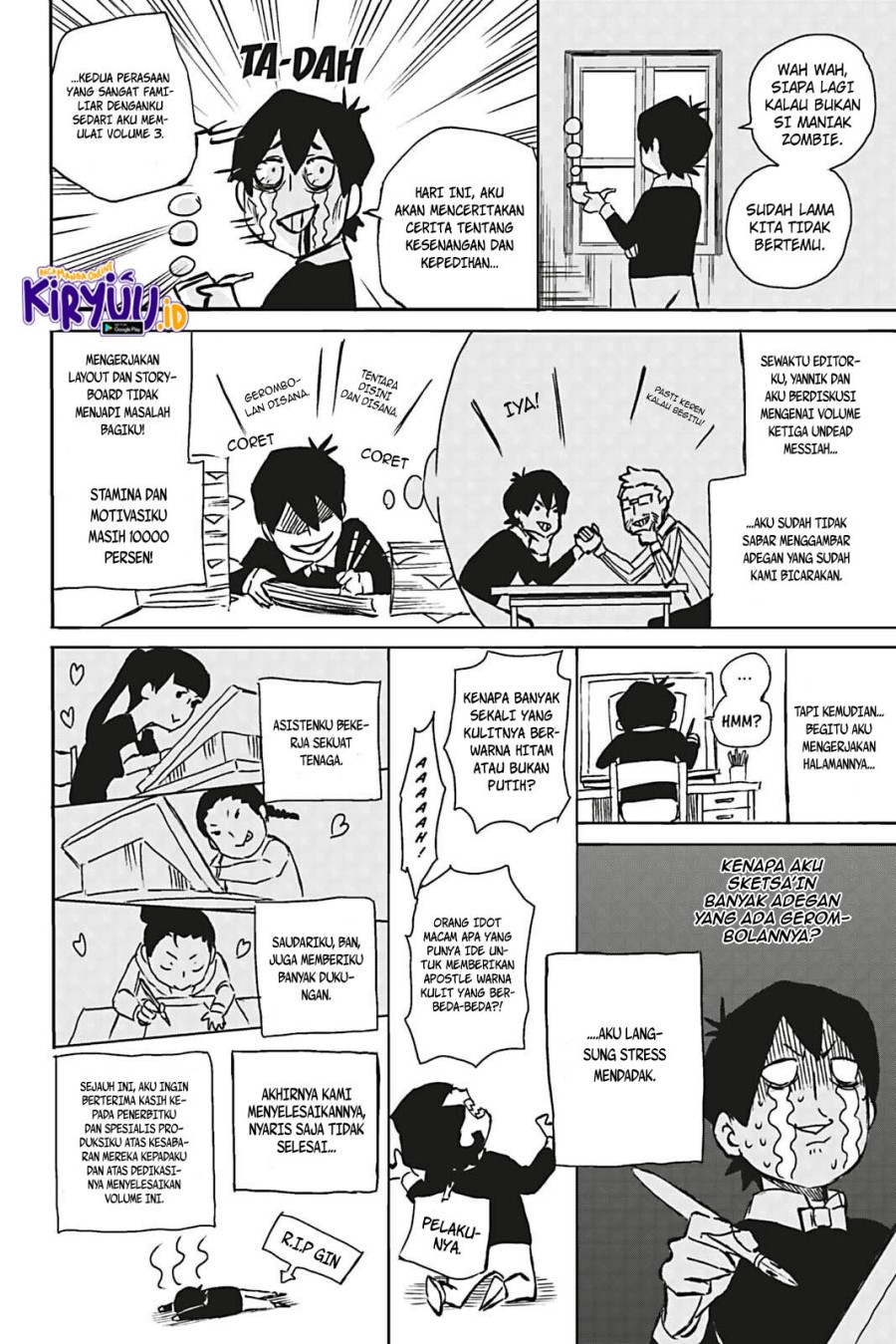 Undead Messiah Chapter 19 Bahasa Indonesia