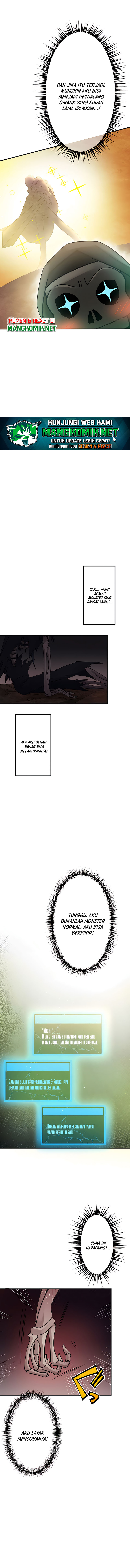 Undead King ~Teihen Bouken-sha, Mamono no Chikara de Shinka Musou~ Chapter 01 Bahasa Indonesia